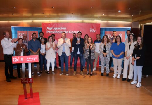 Máis de 350 persoas asisten á presentación da candidatura socialista á Alcaldía de Brión, que lidera Pablo Lago Sanmartín